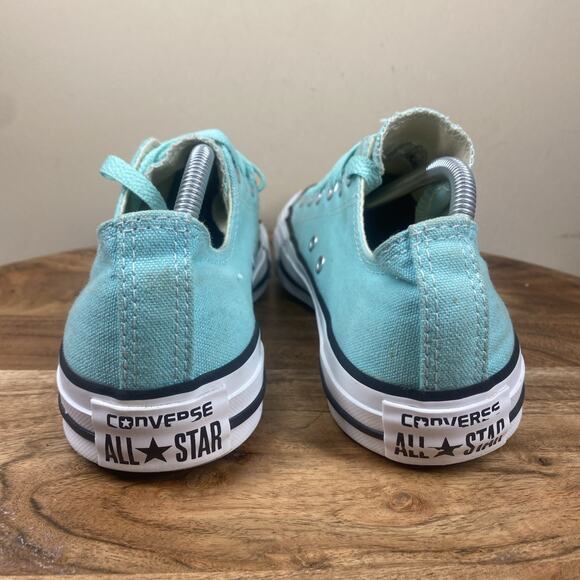 Converse Chuck Taylor All Star Ox Beach Glass Womens Mint Green Size 8 Shoes - Picture 3 of 9